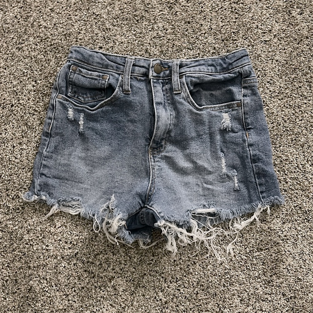 from tilly’s; curvy high rise; dark wash so a little tighter than size 27